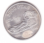 monedas de Europa - Espa�a -  250 aniv. goya