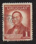 Stamps Uruguay -  Francisco Acuna de Figueroa