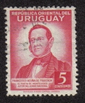 Sellos de America - Uruguay -  Francisco Acuna de Figueroa 