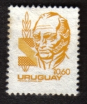 Sellos de America - Uruguay -  General José Artigas