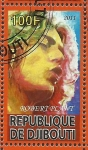 Stamps Djibouti -  Robert Plant