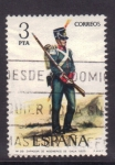 Stamps Spain -  Zapador de ingenieros de gala 1825