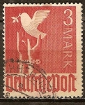 Stamps : Europe : Germany :  "Paloma de la Paz"/ocupación aliada general.