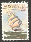Stamps Australia -  857 - Barco Cutty Sark