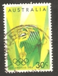 Sellos de Oceania - Australia -  873 - Olimpiadas de Los Angeles