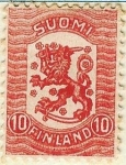 Stamps : Europe : Finland :  Emisión de Wasa - León rampante