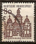 Sellos de Europa - Alemania -  Portal Ellingen, Weissenburg (Baviera) (a).