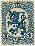 Stamps Finland -  Emisión de Helsinki - León rampante