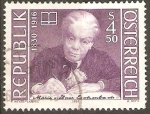 Stamps Austria -  MARIE  von  EBNER  ESCHENBACH.  POETISA.