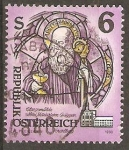 Stamps : Europe : Austria :  VIDRIERAS  DEL  MONASTERIO  DE  MARIASTERN-GWIGGEN