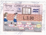 Stamps Honduras -  Juegos tradicionales-UPAEP