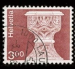 Stamps Switzerland -  TRABAJO EN PIEDRA