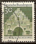 Sellos de Europa - Alemania -  Puerta Norte en Flensburg (b).