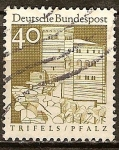 Sellos de Europa - Alemania -  Castillo Trifels (Palatinado) (b).