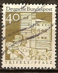 Stamps Germany -  Castillo Trifels (Palatinado) (b).