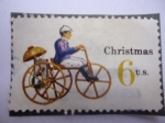 Stamps United States -  U.S.-. Christmas.