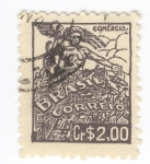 Stamps Brazil -  Recursos.Comercio