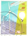 Stamps Argentina -  FUENTES  ALTERNATIVAS  DE  ENERGÌA.  ENERGÌA  EÒLICA.