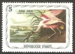 Stamps Haiti -  Fauna, ajaia ajaja