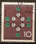 Sellos de Europa - Alemania -  100 años de fórmula benceno.