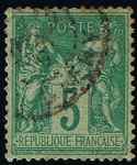 Stamps France -  personaje