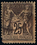 Stamps France -  personaje