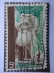 Stamps United States -  Conservacionista: John Muir