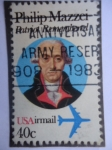 Stamps United States -  Philip Mazzei (1730-1816) - Patriot rememberd(Patriota recordado).