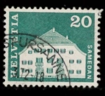 Stamps Switzerland -  SAMEDAN