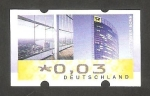 Stamps Germany -  Edificio de Correos en Bonn