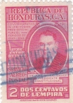 Stamps Honduras -  Presidente constitucional-José Manuel Galvez