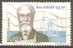 Stamps France -  HENRI  MOISSAN  PREMIO  NOBEL  DE  QUÌMICA
