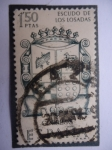 Sellos de Europa - Espaa -  Ed. 1891 - Escudos de los Lozadas.