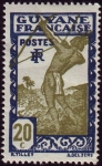 Stamps : America : French_Guiana :  SG 124