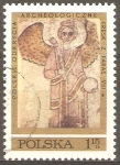 Stamps Poland -  FRESCO  DEL  ARCANGEL  SAN  MIGUEL