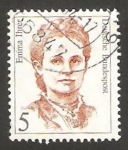 Stamps Germany -  1237 - Emma Ihrer, sindicalísta