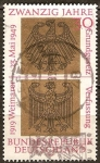 Stamps Germany -  20a de la RFA 1919 Constitución de Weimar, 23 05 1949 Ley Fundamental.