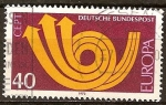 Sellos de Europa - Alemania -  Europa-CEPT (corneta postal).