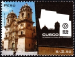 Stamps : America : Peru :  PERU - Ciudad del Cusco