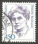 Stamps Germany -  1442 - Hedwig Courths Malher, escritora