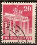 Stamps : Europe : Germany :  Puerta de Brandemburgo/ocupación aliada general.