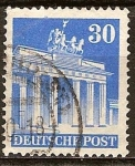 Sellos de Europa - Alemania -  Puerta de Brandemburgo/ocupación aliada general.