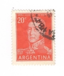 Sellos de America - Argentina -  Gral José de San Martín