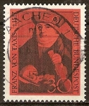 Stamps Germany -  450a Aniv de la muerte de Francisco de Taxis.