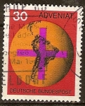 Stamps Germany -  Adveniat,Organizaciones católicas de asistencia para la Iglesia en América Latina.