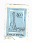 Stamps Argentina -  Monumento a la bandera