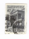 Sellos de America - Argentina -  75 aniversario de la fundación de la plata