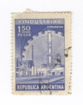 Stamps Argentina -  Recursos.Industria