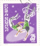 Stamps Romania -  El circo
