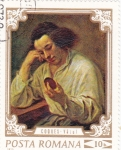 Stamps Romania -  Pintura- retrato